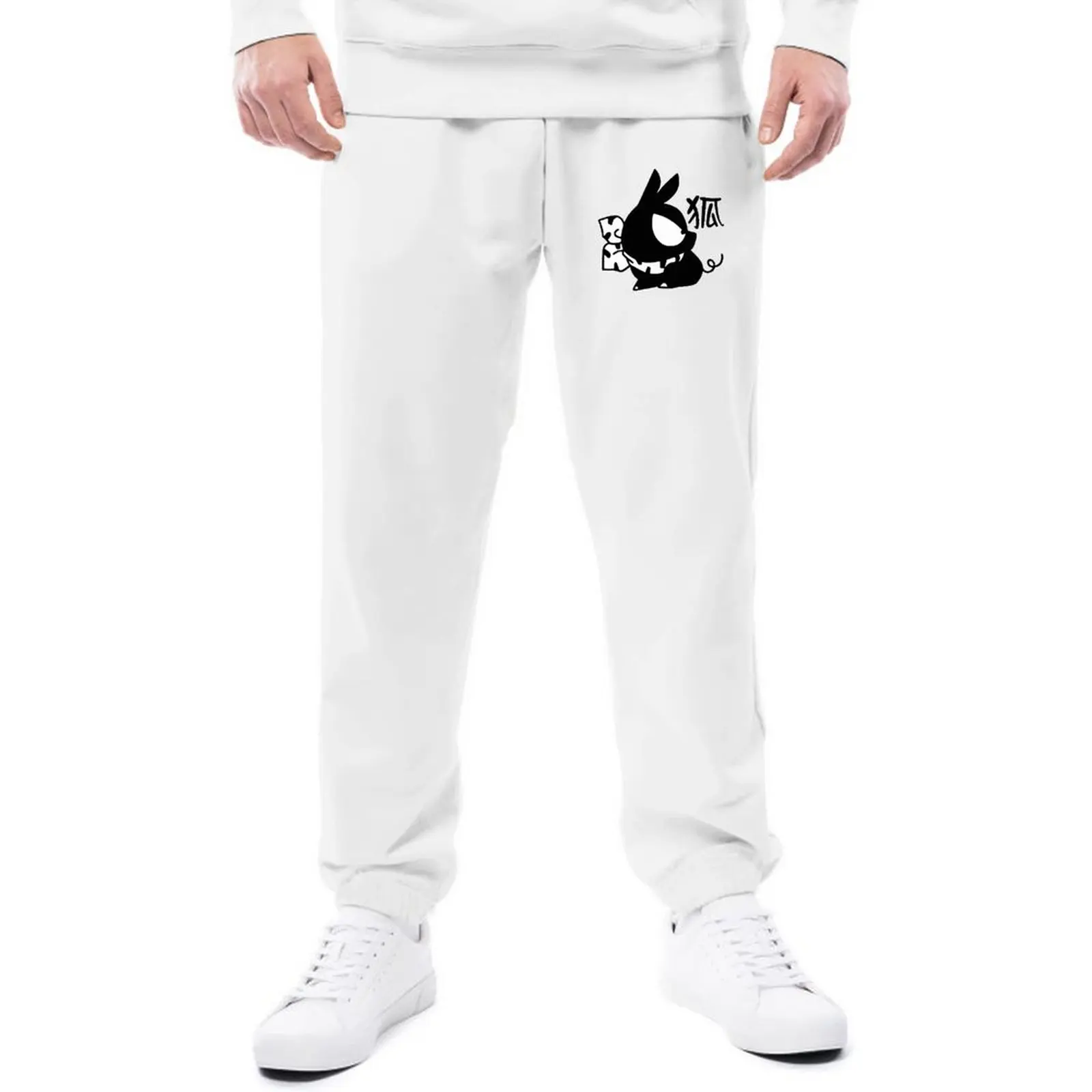 

Pchan Pig Kanji Ranma Sport Pants Couple 80s 90s Retro Classic Anime Y2K Tracksuit Spring Trendy Graphic Sweatpants Plus Size