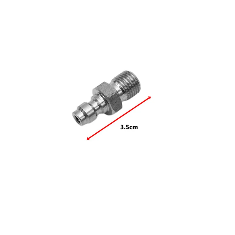 8мм мужская резьба быстрая соединительная арматура клапана PCP Fill Nipple Plug M10/1, соединитель 10мм/0.4 дюйма.
