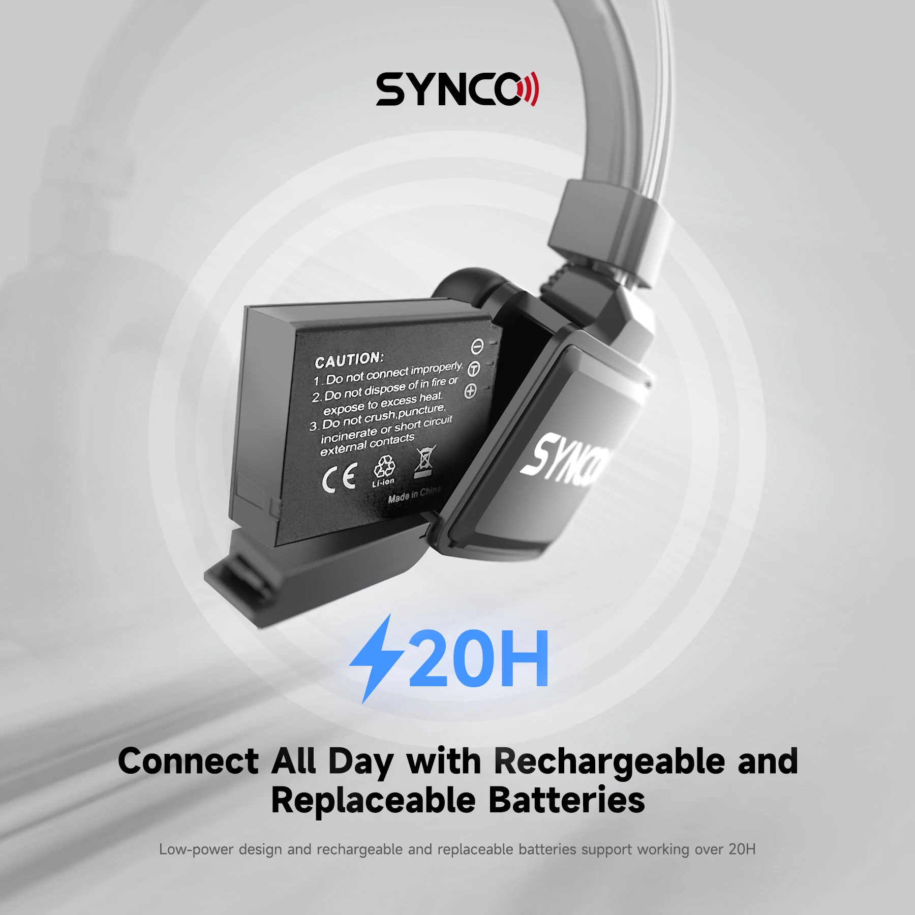 Synco XTalk X5 2 4 ГГц Беспроводная система внутренней связи Дистанционные гарнитуры