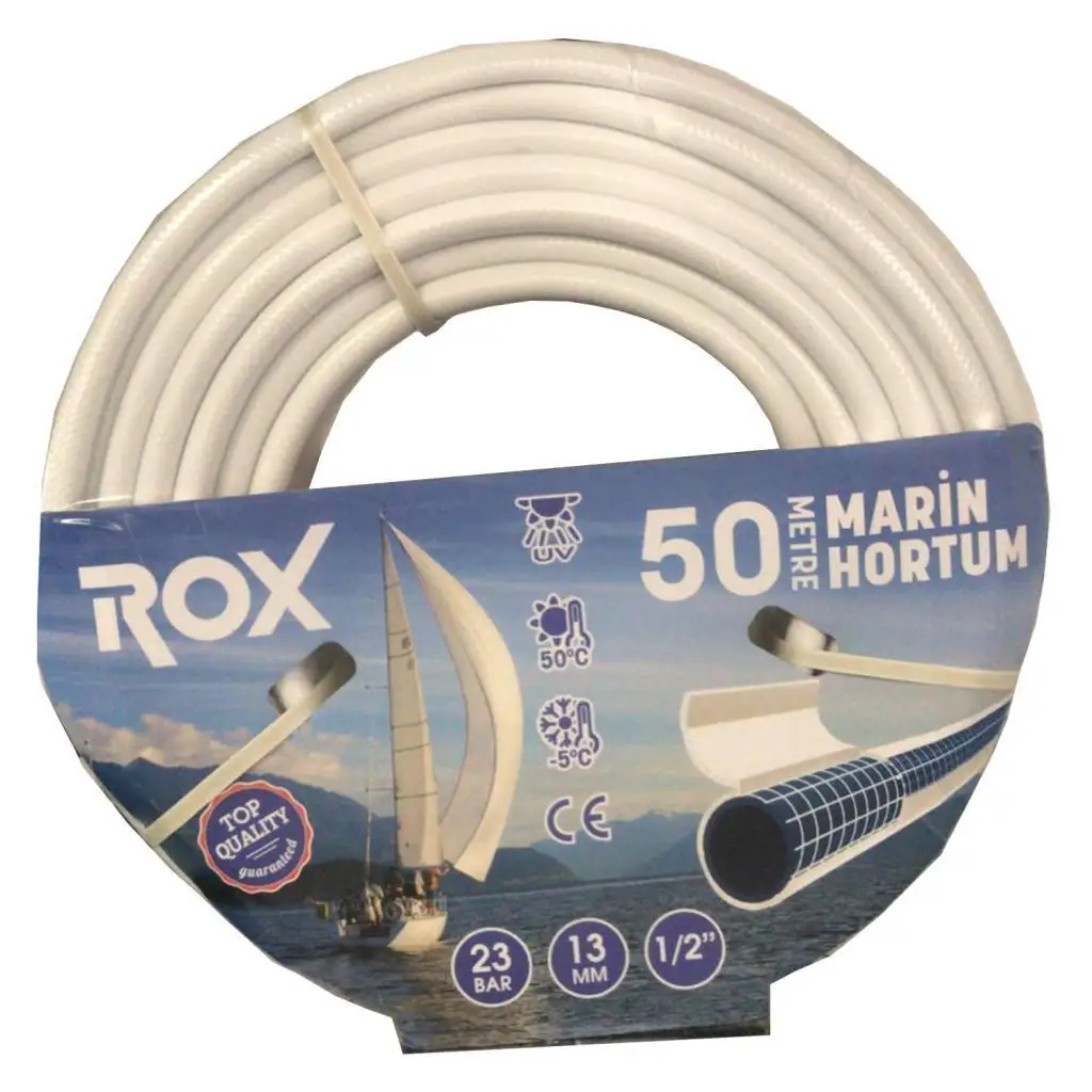 

Rox 1/2 ''13 Mm Marine boat garden irrigation hose 50 meters