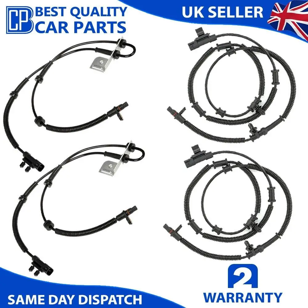 

4X FRONT & REAR ABS SPEED SENSOR FOR CHRYSLER GRAND VOYAGER DODGE CALIBER
