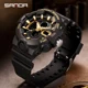 SANDA Sport Military Wrist Watch Men G Style LDE Digital Quartz Dual Display Watch Army Time Waterproof Watch Relogio Masculino Other Image