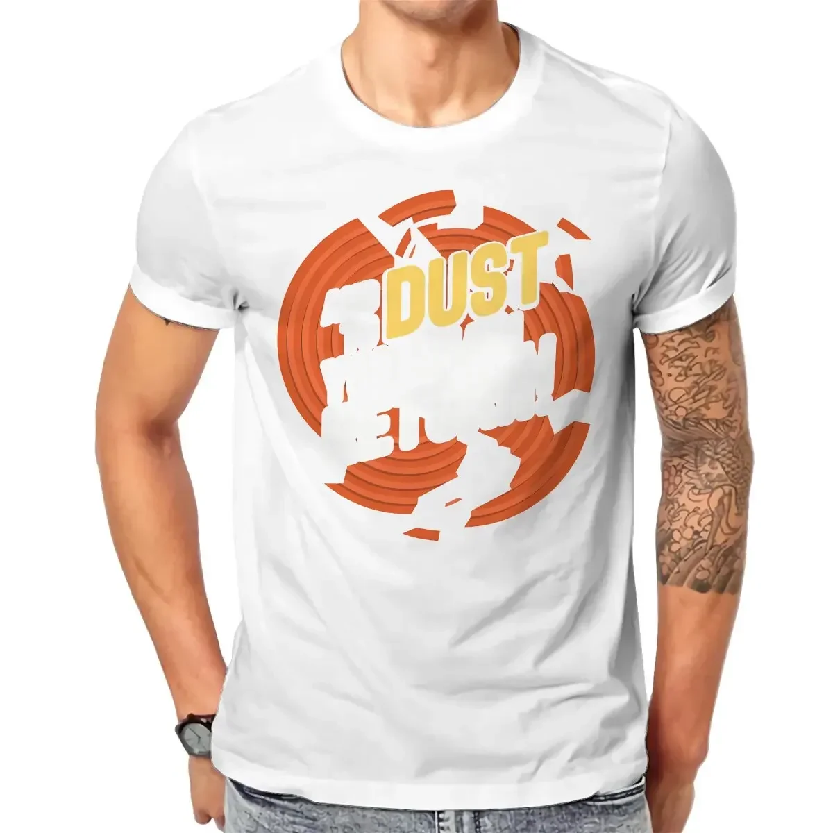 Футболка мужская с мультяшным принтом забавная дышащая удобная рубашка в стиле