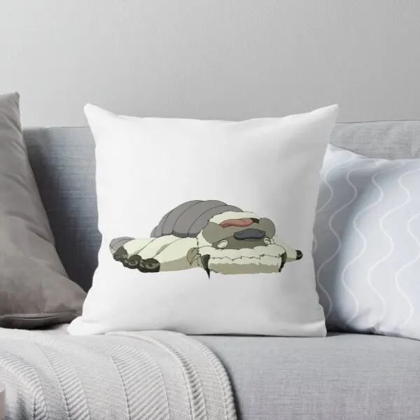 

Sleepy Appa Printing Throw Pillow Cover Sofa Throw Office Decor Home Bed Soft Case Waist Wedding Cushion Pillows not include