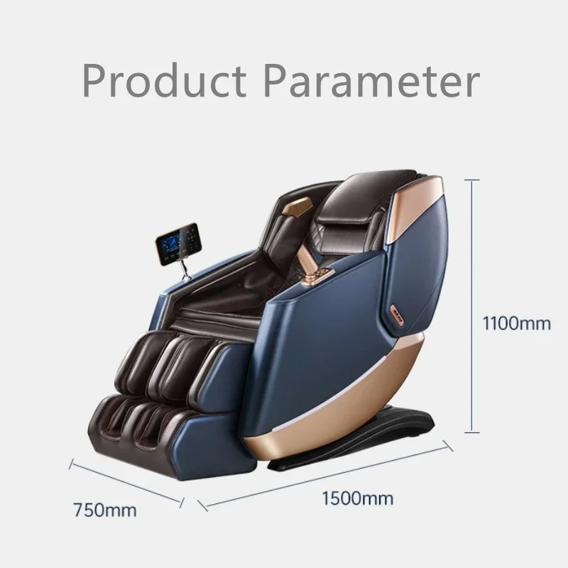 Массажное кресло 3D расслабляющий стул с двойной дорожкой и воздушной подушкой