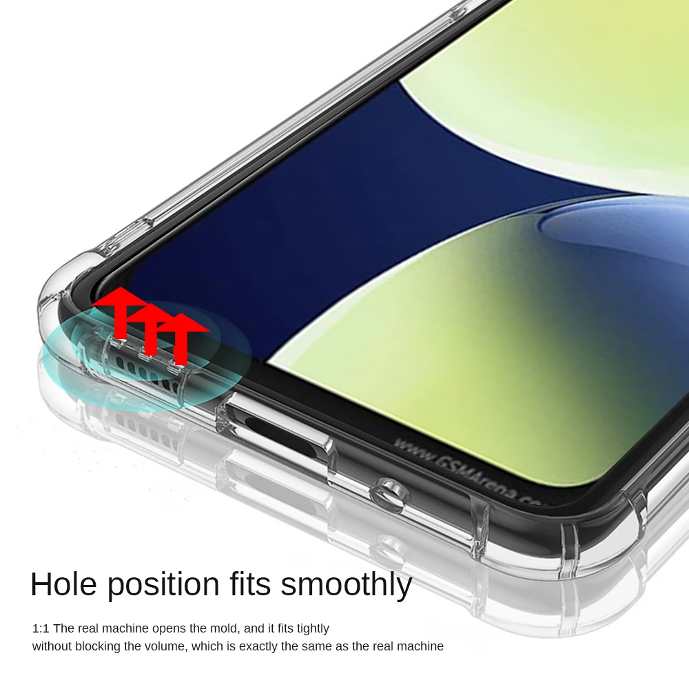 Прозрачные подушки безопасности с защитой от падения для OnePlus Nord CE 3 Lite 3Lite чехол