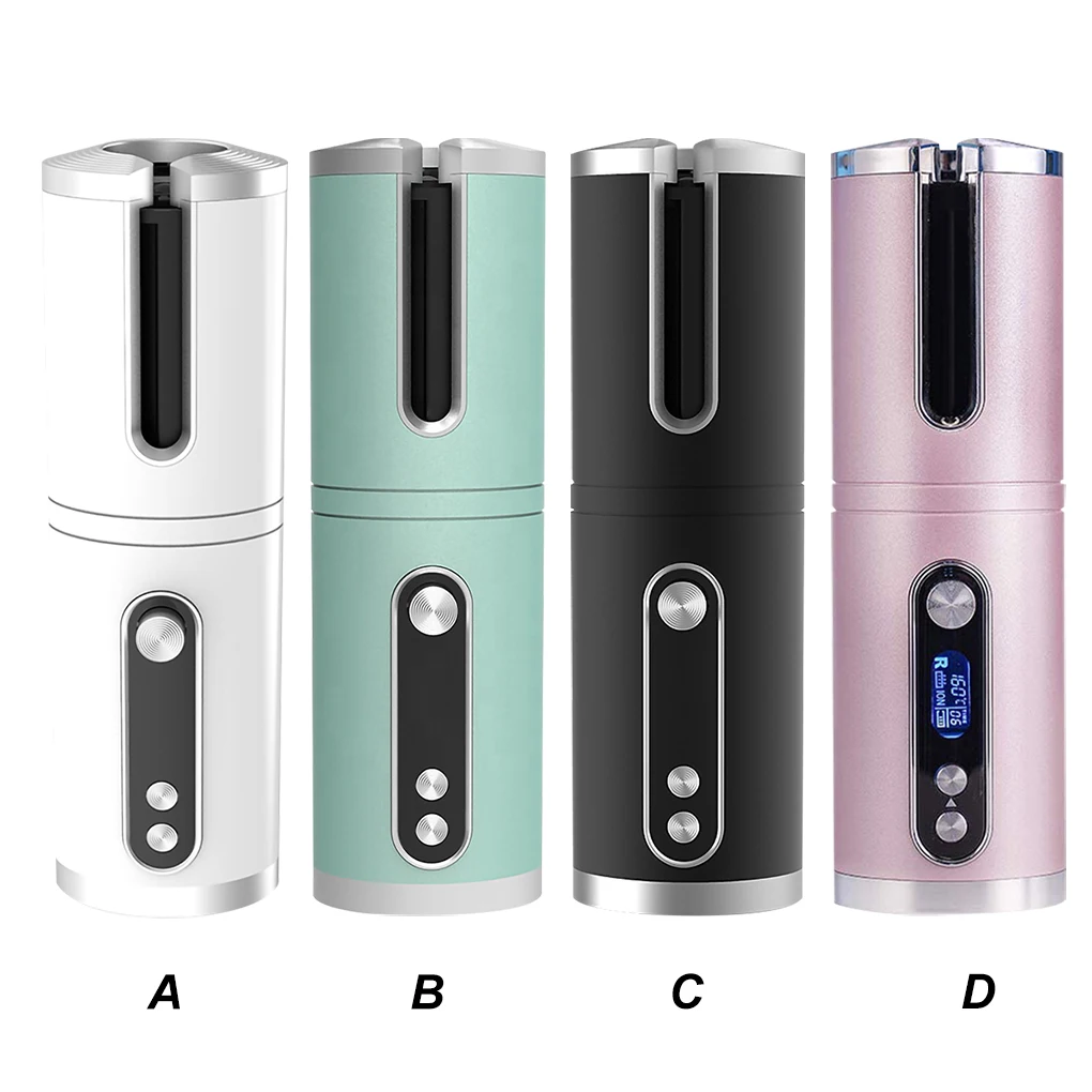 

Hair Curler USB Automatic Wireless Hair Curling Iron Portable Adjustable Hairstyling Curler