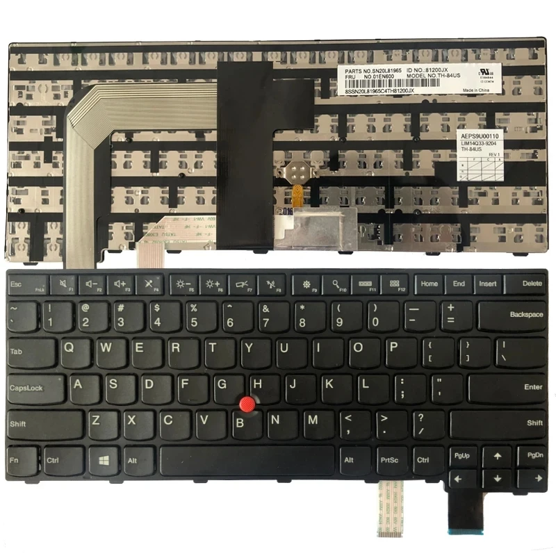 Новинка для Lenovo Thinkpad T460S T470S американская/французская/немецкая/латинская
