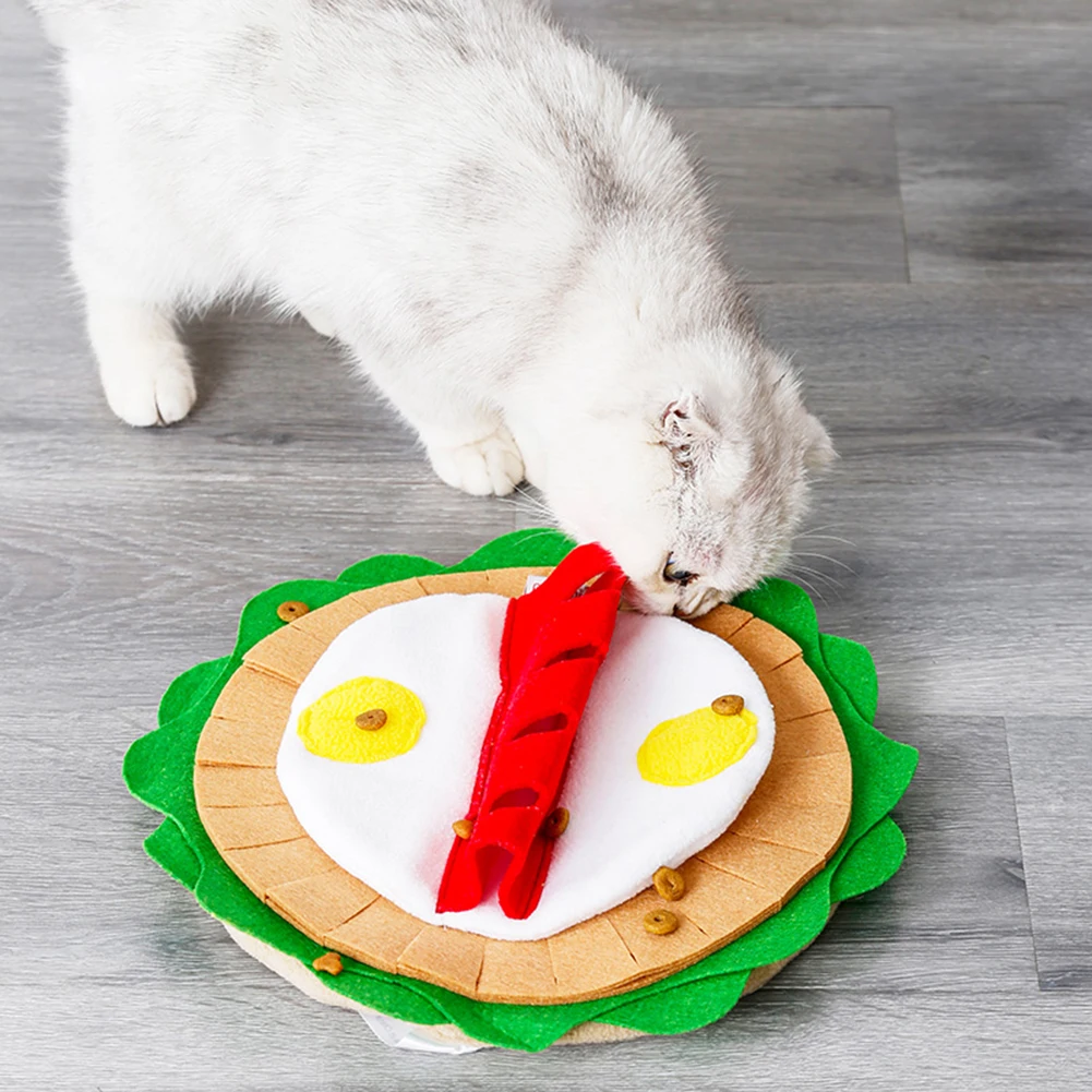 

Training Sniffing Pad Pet Dog Snuffle Mat for Dogs Puzzle Toy Slow Feeding Bowl Food Dispenser Washable Puppy Carpet