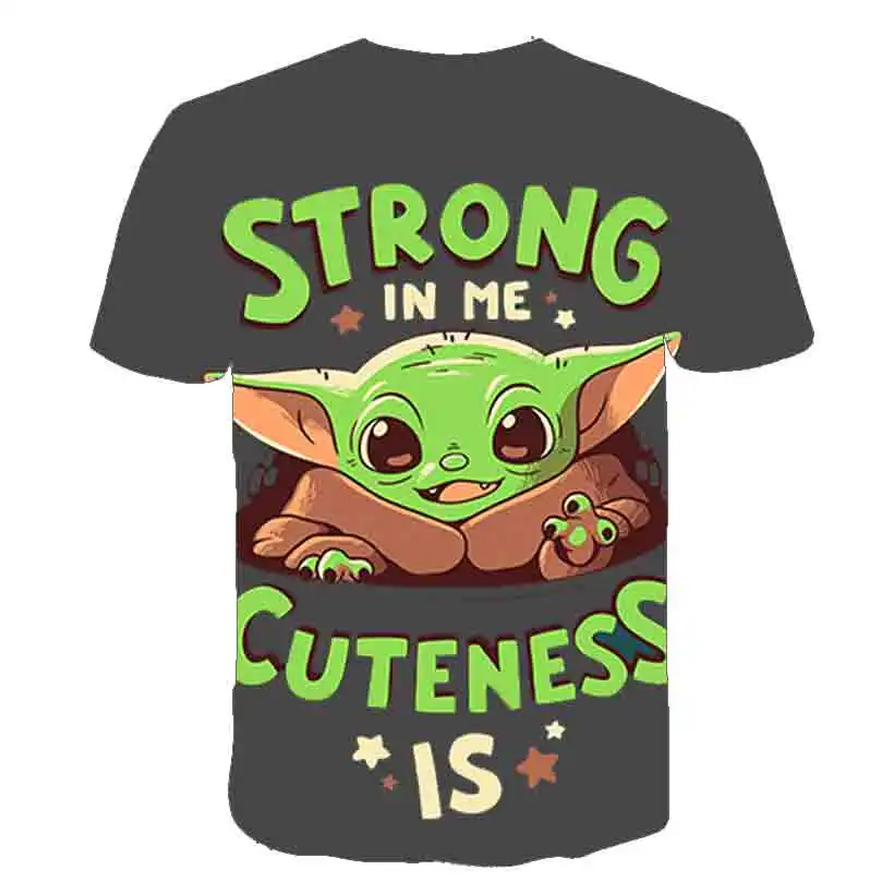 Детская футболка Мастер Йода из м/ф Звездные войны |