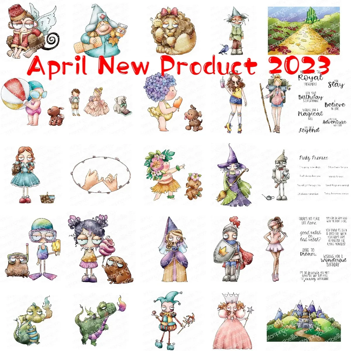 Dragon Flyin Girl с пляжным мячом и щенком 2024 новые металлические штампы сделай сам