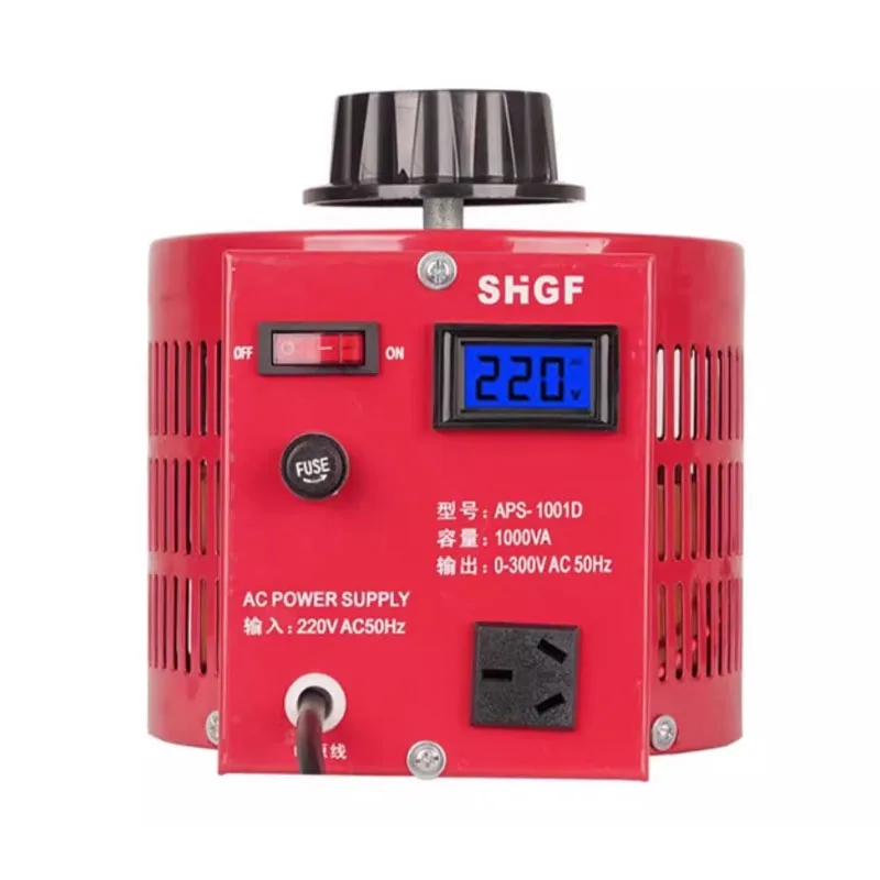 1 кВА 2 3 5 220 В Variac регулятор напряжения переменного трансформатора 0-300 выходного