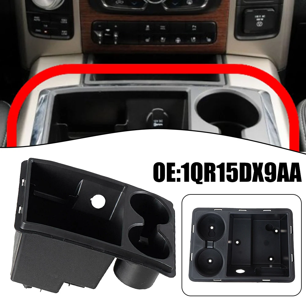 

Storage Box Center Armrest Box Cup Holder Organizer For Ram 1500 2500 3500 4500 5500 2010-2016 1QR15DX9AA Car Accessories