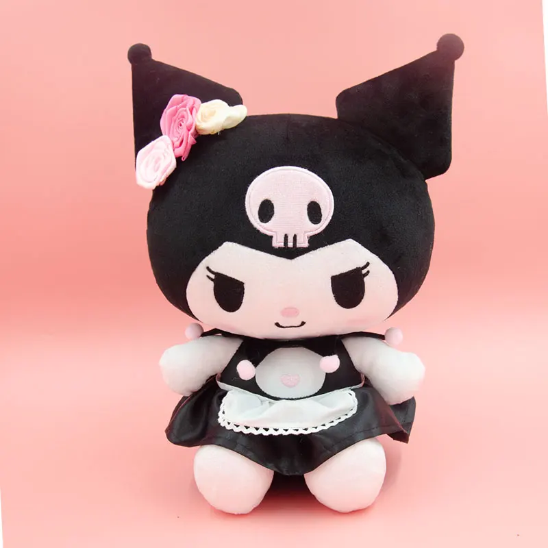 Sanrio милые плюшевые игрушки розовая серия фиолетовый и черный Kuromi My Melody аниме