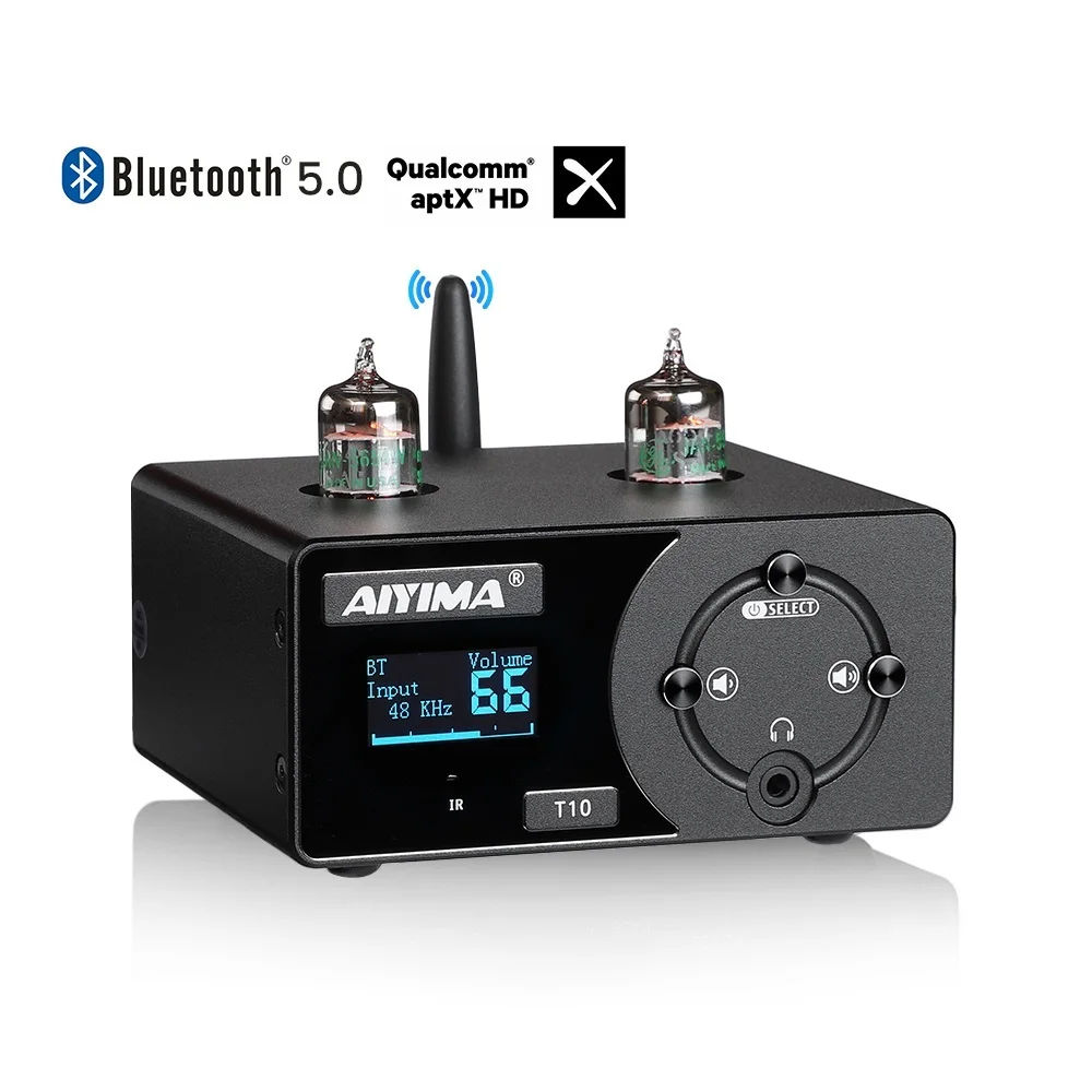 

2023 аудио T10 декодер Mini Hifi USB DAC усилитель для наушников Bluetooth QCC3031 aptX коаксиальный оптимизированный телефон с дистанционным управлением