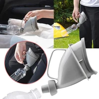 portable camping toilet unisex car travel emergency toilet outdoor adult urinals funnel peeing emergency traffic urine bottle