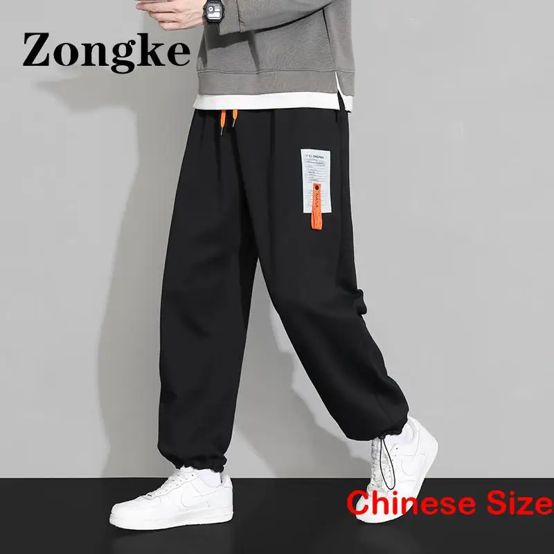 

Zongke Men's Straight Pants Korean Style Sweatpant Dropshipping Mens Trousers Harajuku Man Sweatpants Hip Hop 3XL 2023 Spring