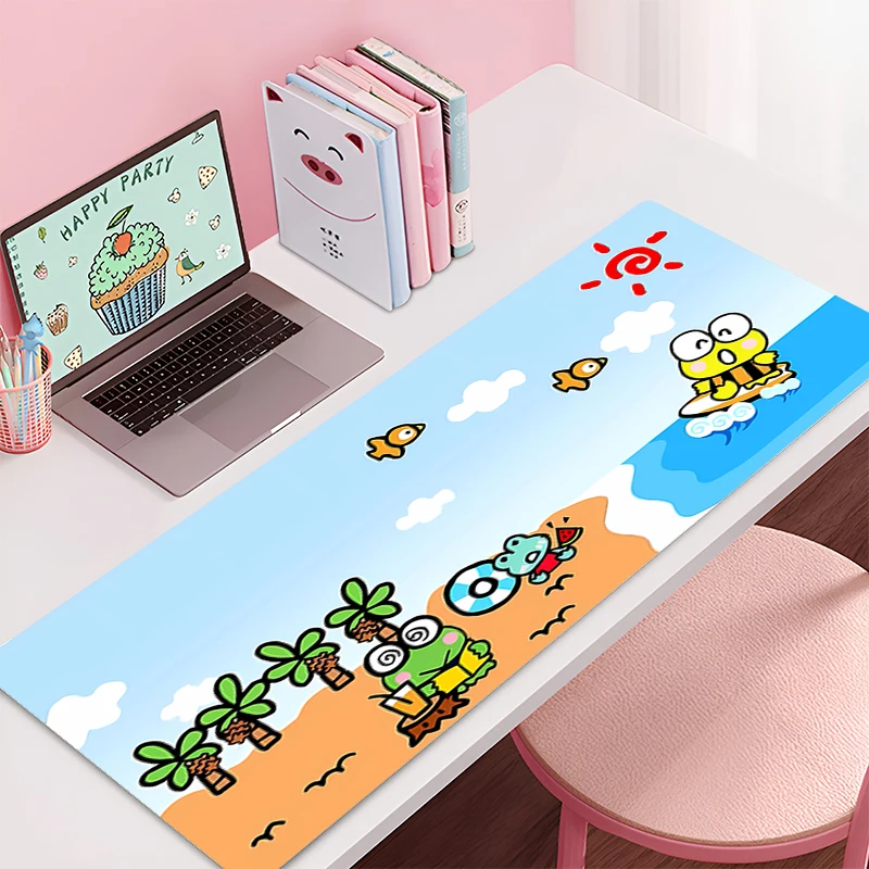 Коврик для мыши kerokerokeroppl Нескользящие резиновые коврики игровые ноутбука