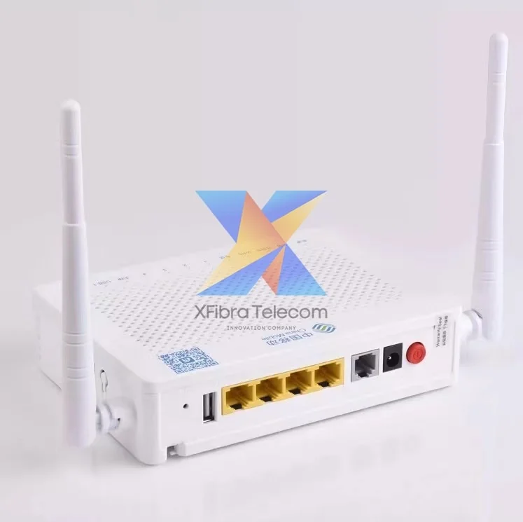 Высококачественный F673AV9 б/у двухдиапазонный FTTH 4ge + 1tel 2USB Ac Стандартный Wi-Fi Onu Gpon