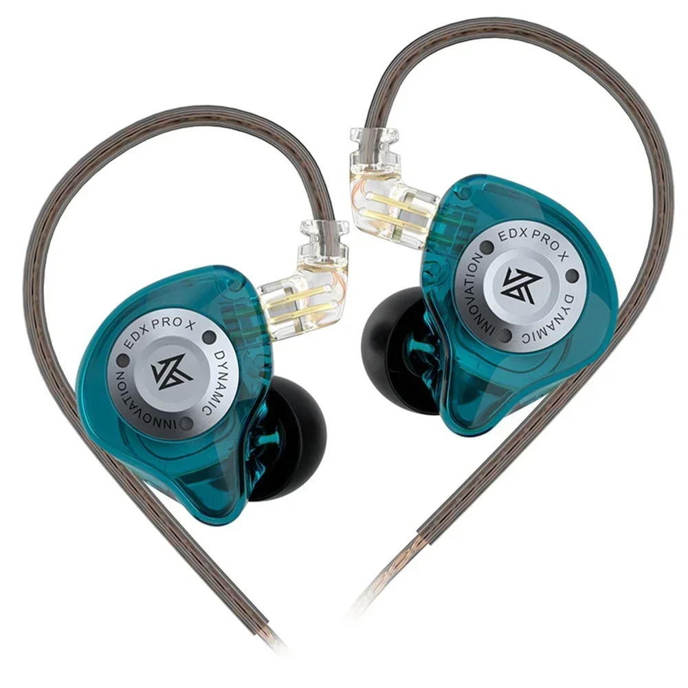 KZ-EDX PRO X Динамические наушники HIFI Bass Проводные наушники-вкладыши Игровые