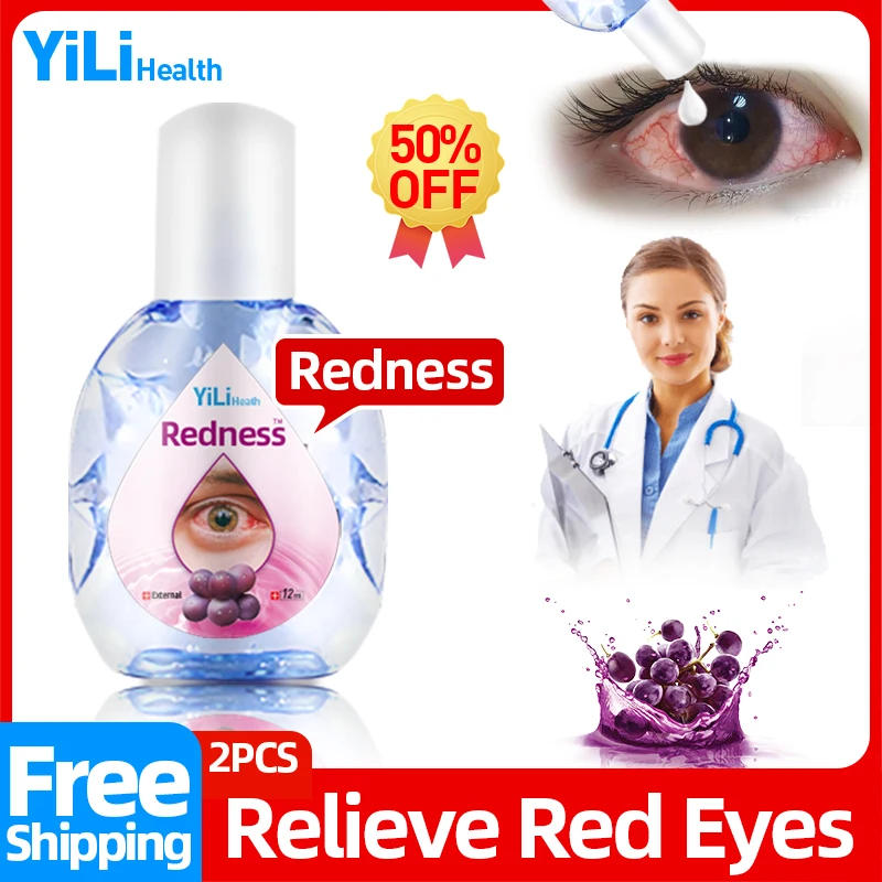 

Red Eyes Relief Blueberry Eye Drops Apply To Eyes Infection Bloodshot Treatment Medical Products