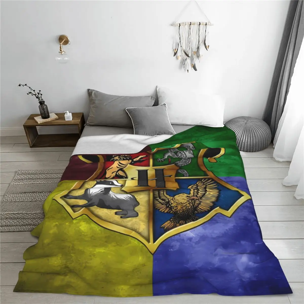 Теплое одеяло для путешествий Harrys Potters фланелевое покрывало дивана-кровати