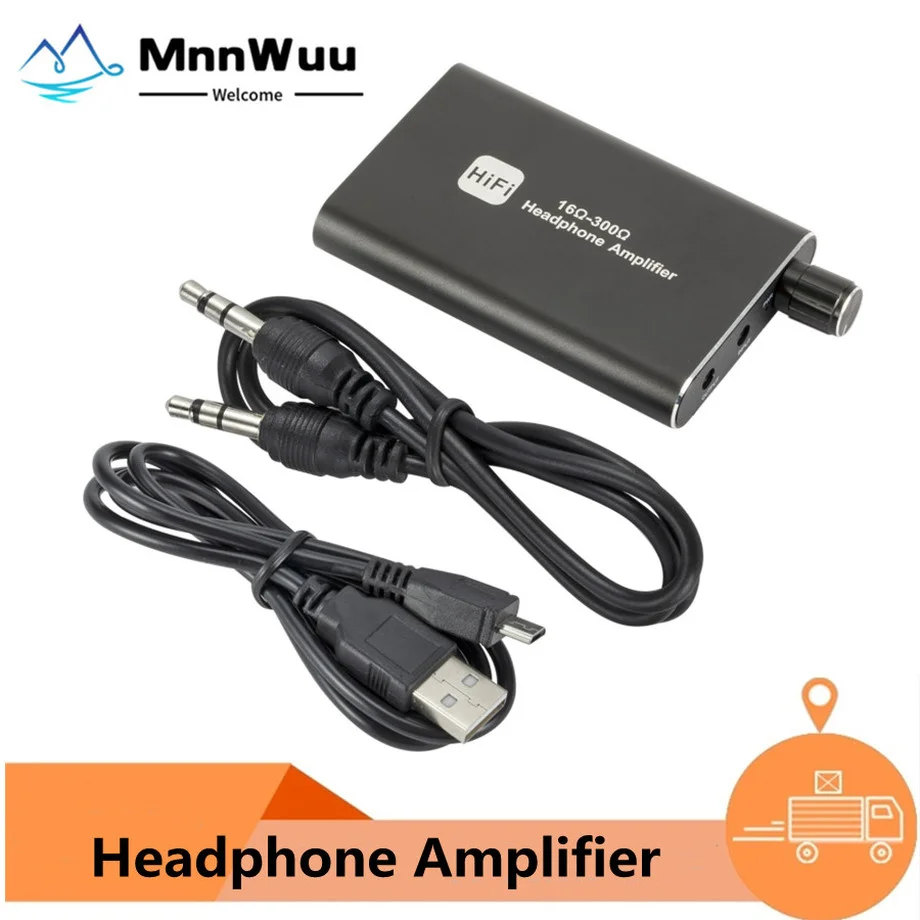 Портативный усилитель для наушников Hi-Fi 3 5 мм стерео аудиовыход с переключателем