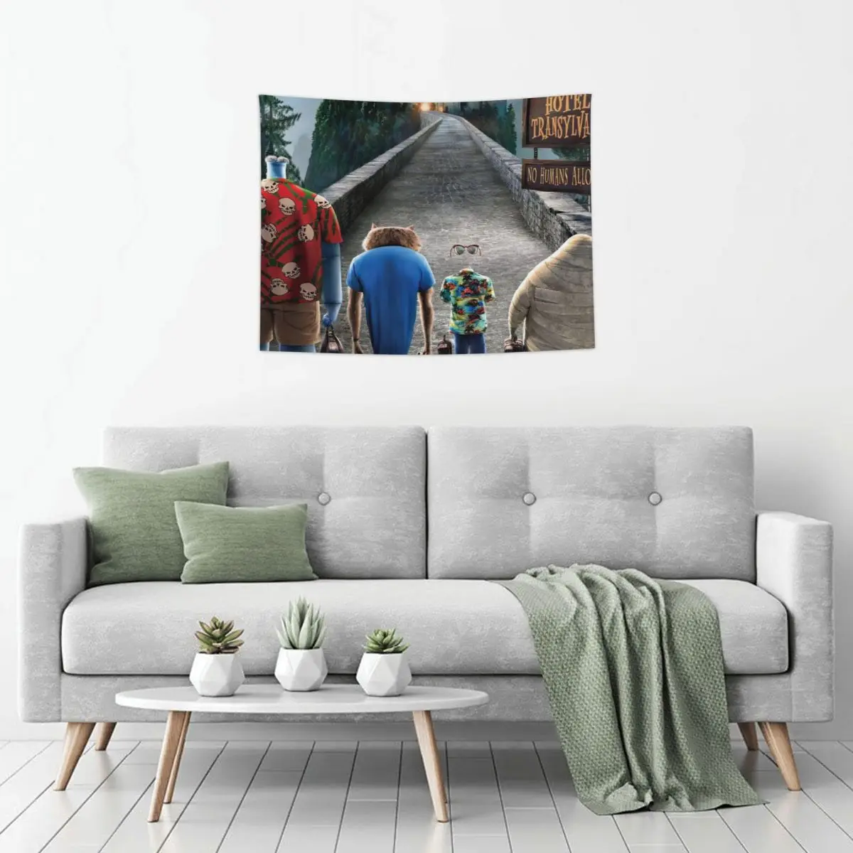 Гобелен для отеля Transylvania декор комнаты эстетические гобелены с мемами домашние