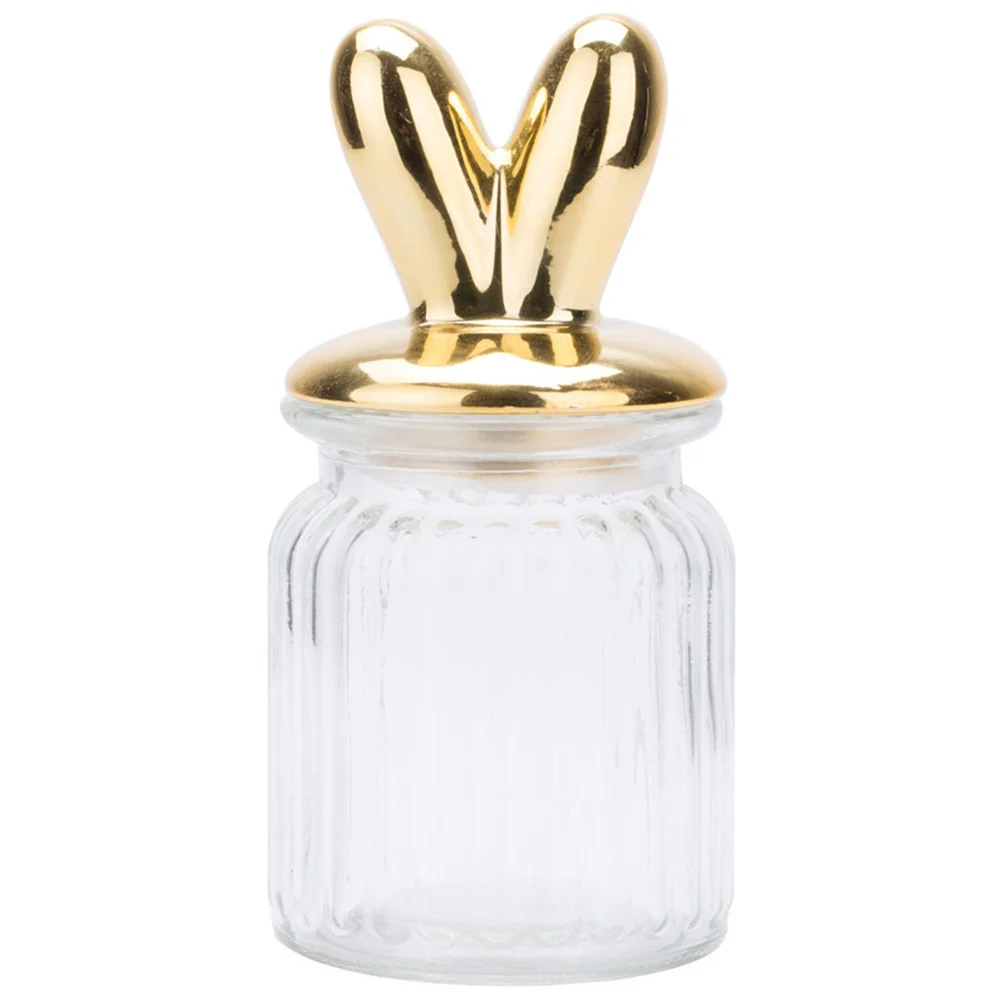 

Large-capacity Adorable Rabbit Lid Loose Tea Container Multi-function Storage Canister Convenient Canister