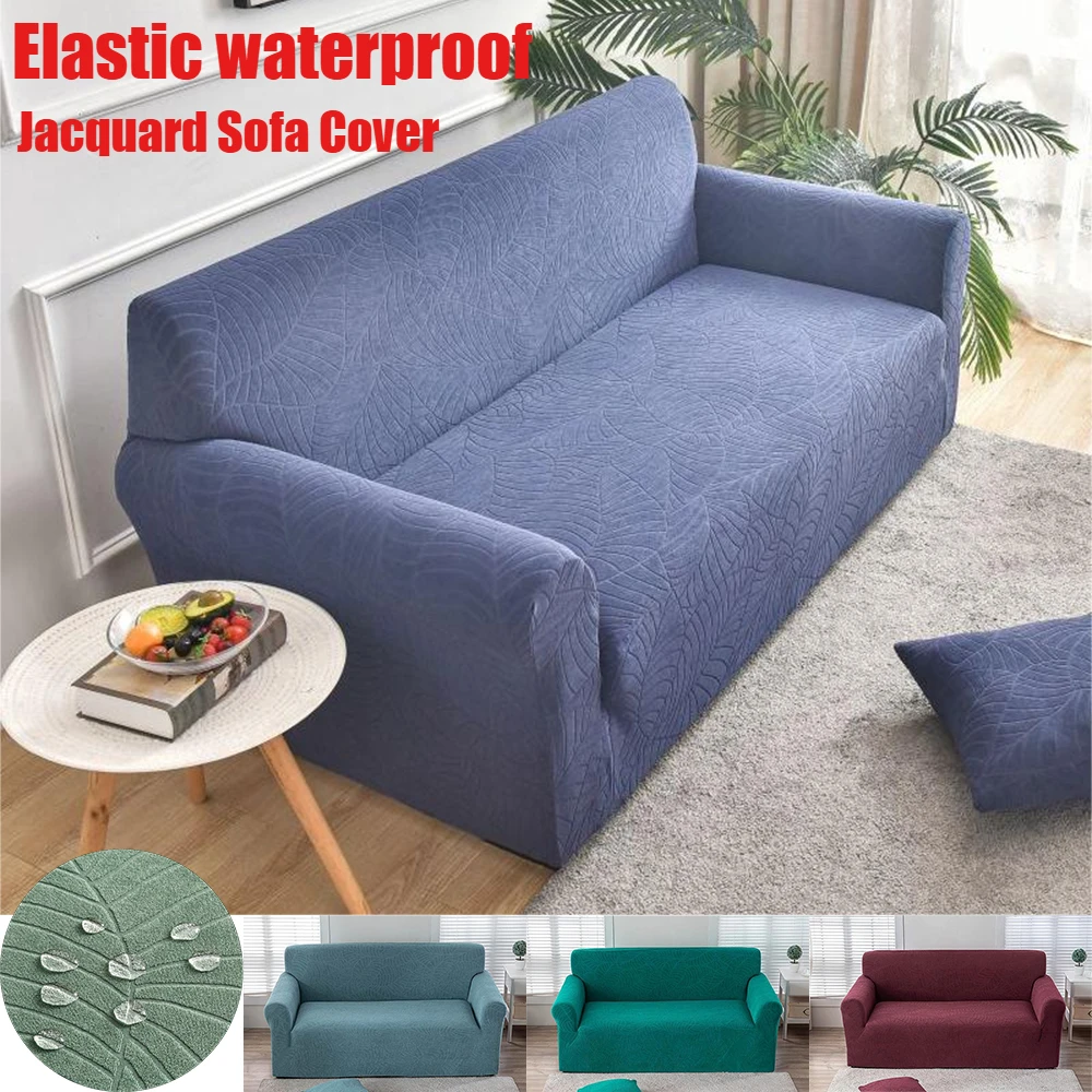 Водонепроницаемый чехол для дивана гостиной толстый эластичный жаккардовый