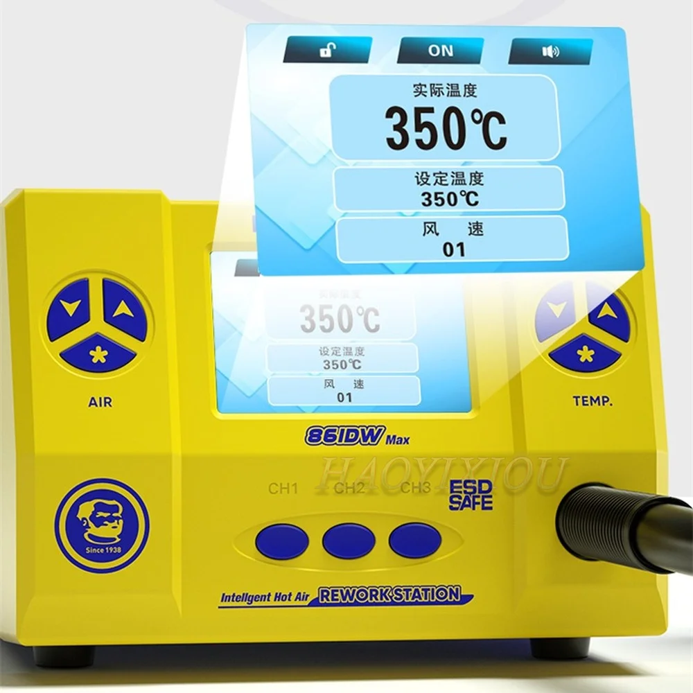 Паяльная Термовоздушная пушка MECHANIC 861DW Max для телефона материнской платы