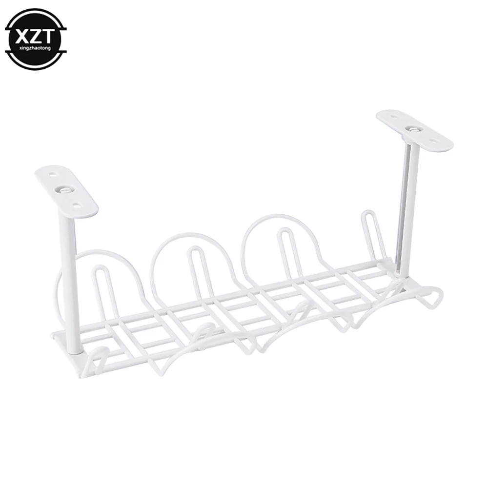 

Подстольный органайзер ABS белый/серый