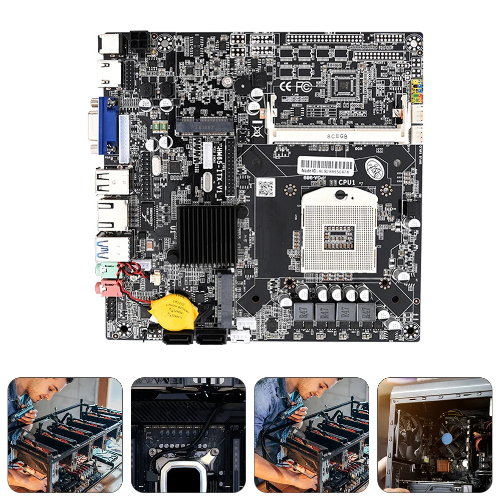 

ITX Computer Motherboard Desktop Motherboard DDR3 SATA 3.0 PGA988 Mainboard