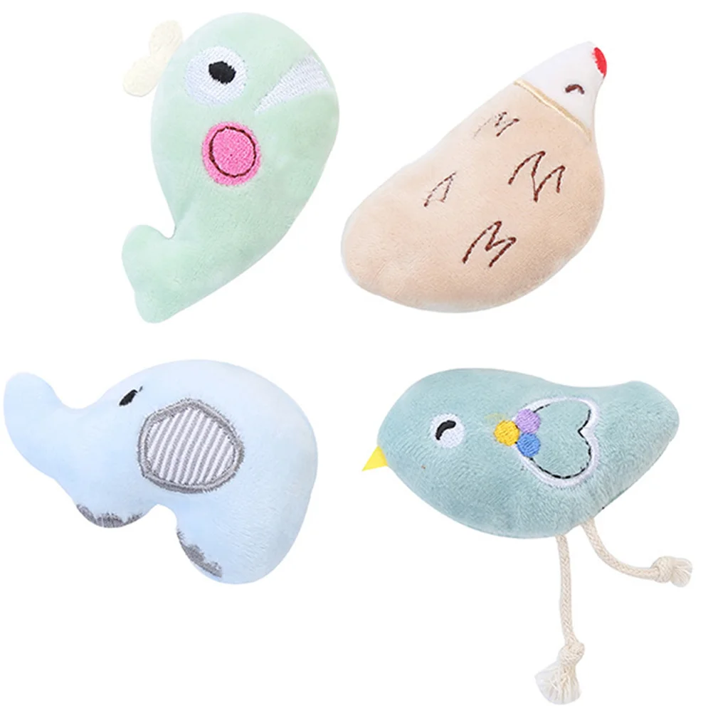 

Catnip Toy Pet Biting Supplies Plaything Indoor Molar Lovely Toys Teether Playthings Plush