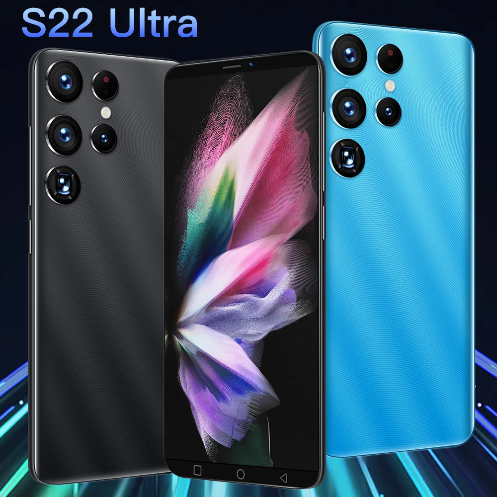 

Hot-sale S22Ultra 8GB+256GB 5.5 inch Android11 Dual SIM Face access 5G Smart phone