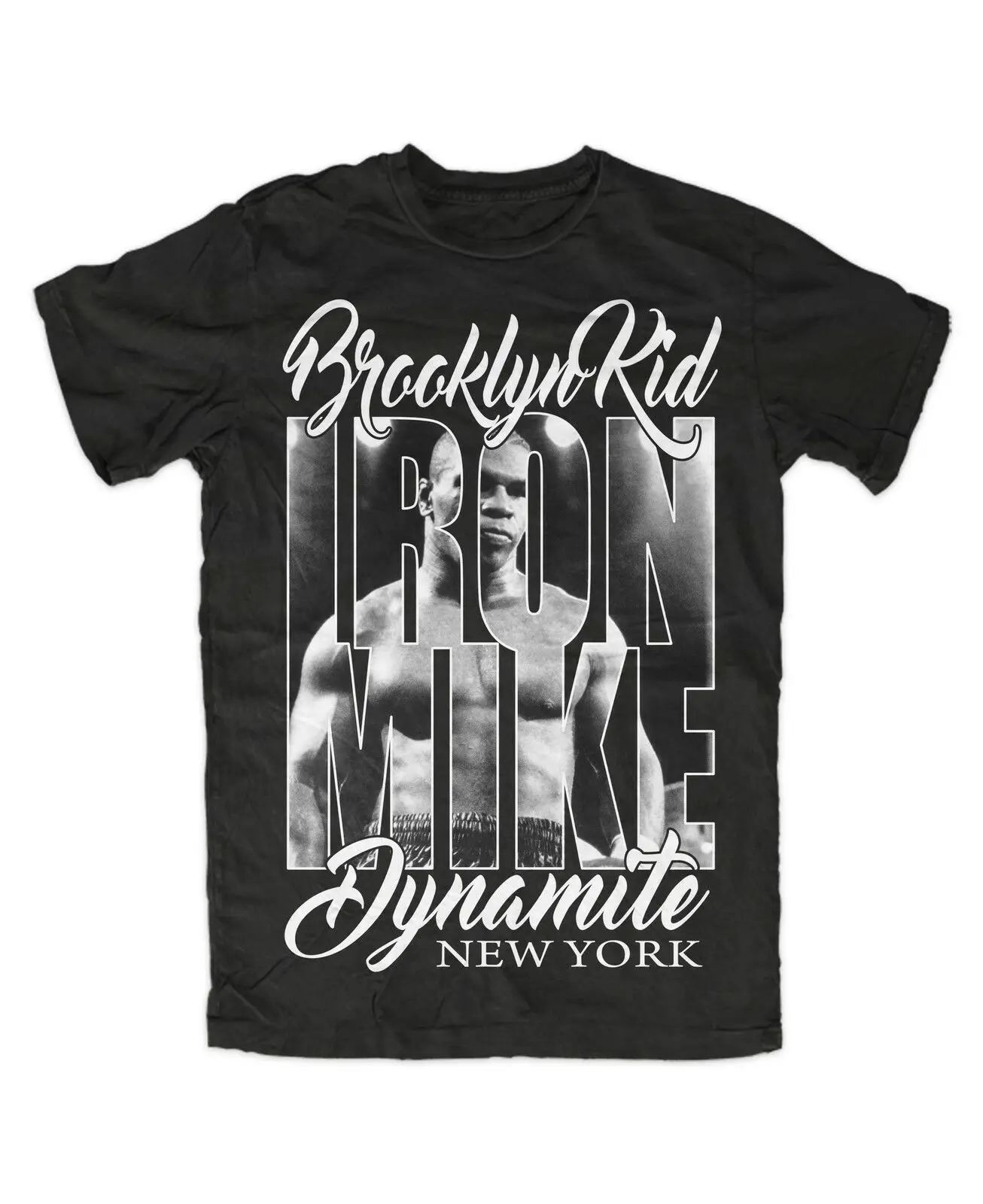 

Cool Fashion Brooklyn Kid Iron Mike Tyson Boxing Champion T-Shirt. Summer Cotton Short Sleeve O-Neck Mens T Shirt New S-3XL
