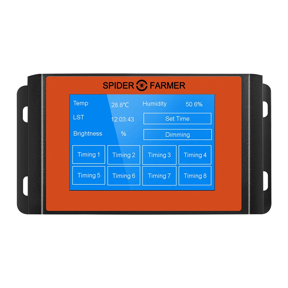 Controller Humidity Temperature Timing For Hydroponics Indoor Veg Flower Plants Home