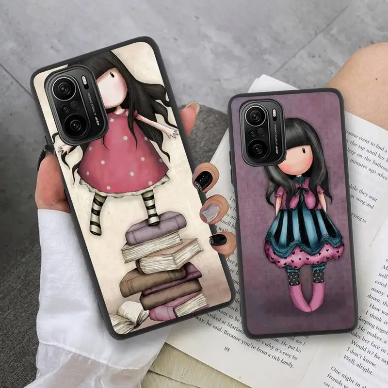 

Bandai Cartoon Lovely Santoro Gorjuss Phone Case for Xiaomi Mi Note 11 10 9 8 6X 11X Lite 9T CC9 Pro SE