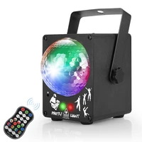 new 60 pattern laser light led magic ball upgrade dj disco party lamp with remote control blackwhite rgbw effect