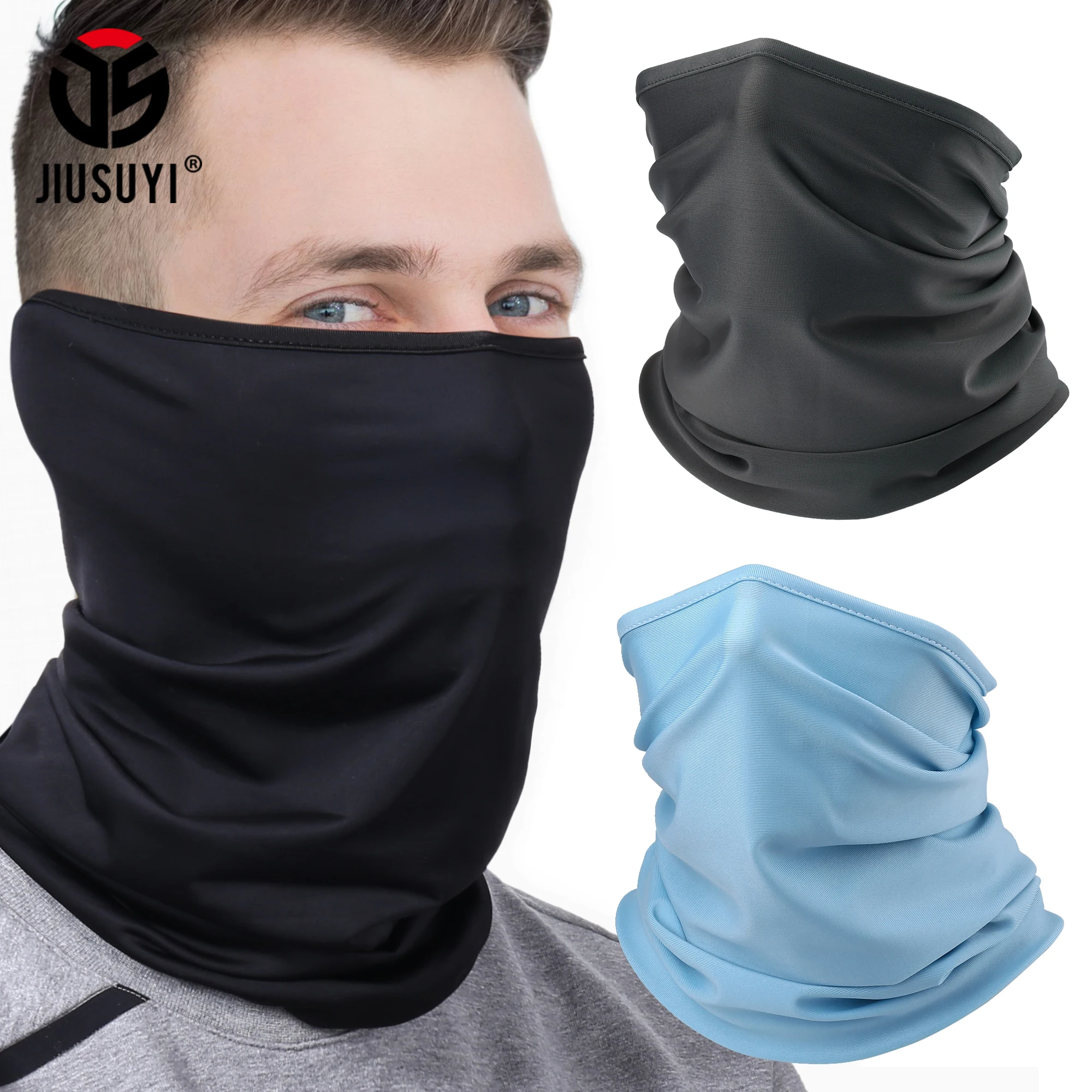 Эластичная бандана шарф-труба для рыбалки и кемпинга шарфы на половину лица