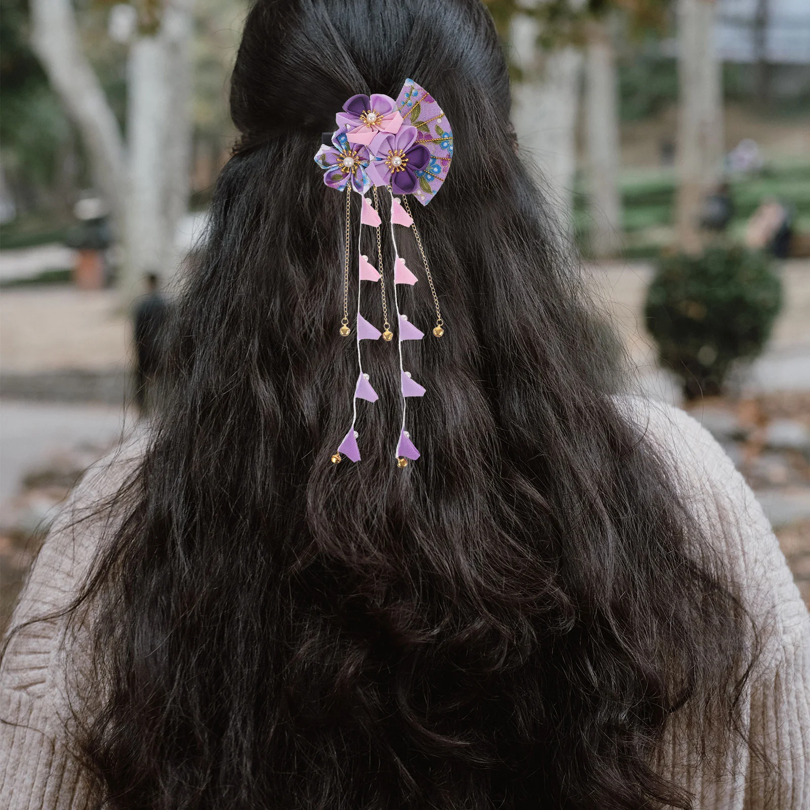 Аксессуары милые свадебные украшения для малышей заколки волос с кисточками