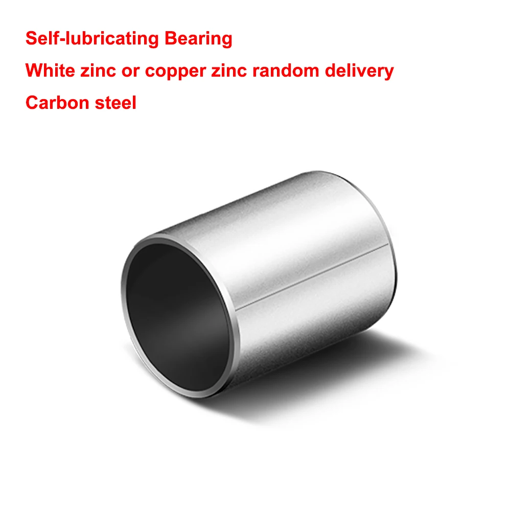 

1PCS Self-lubricating Bearings Oil Bearing Bushing Sleeve Inner Diameter*Outer Diameter*Length White Zinc/Copper Zinc