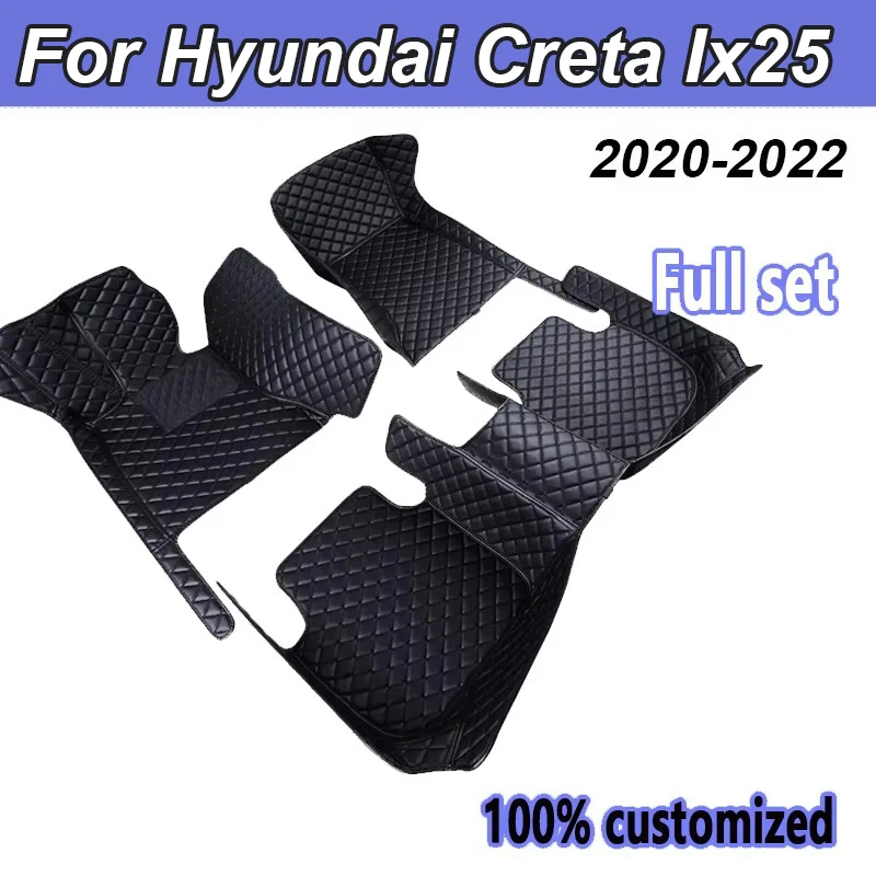 Автомобильные коврики для Hyundai Creta Ix25 Ix 25 2024 2023 2022 2021 2020 автомобильные аксессуары