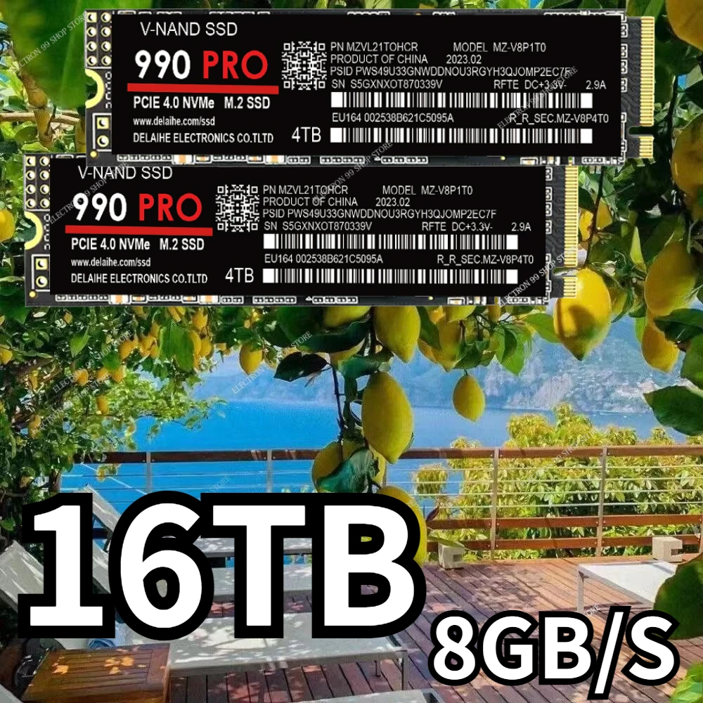 2023 980 Evo Plus 990PRO 970 PRO M.2 SSD 500 Гб 1 ТБ 2 ТБ Nvme NGFF Pcie Внутренний твердотельный жесткий диск дюймовый ноутбук Настольный TLC ПК