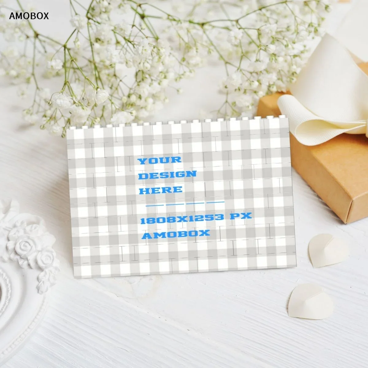 AMOBOX настраиваемый строительный блок головоломка прямоугольник для взрослых и