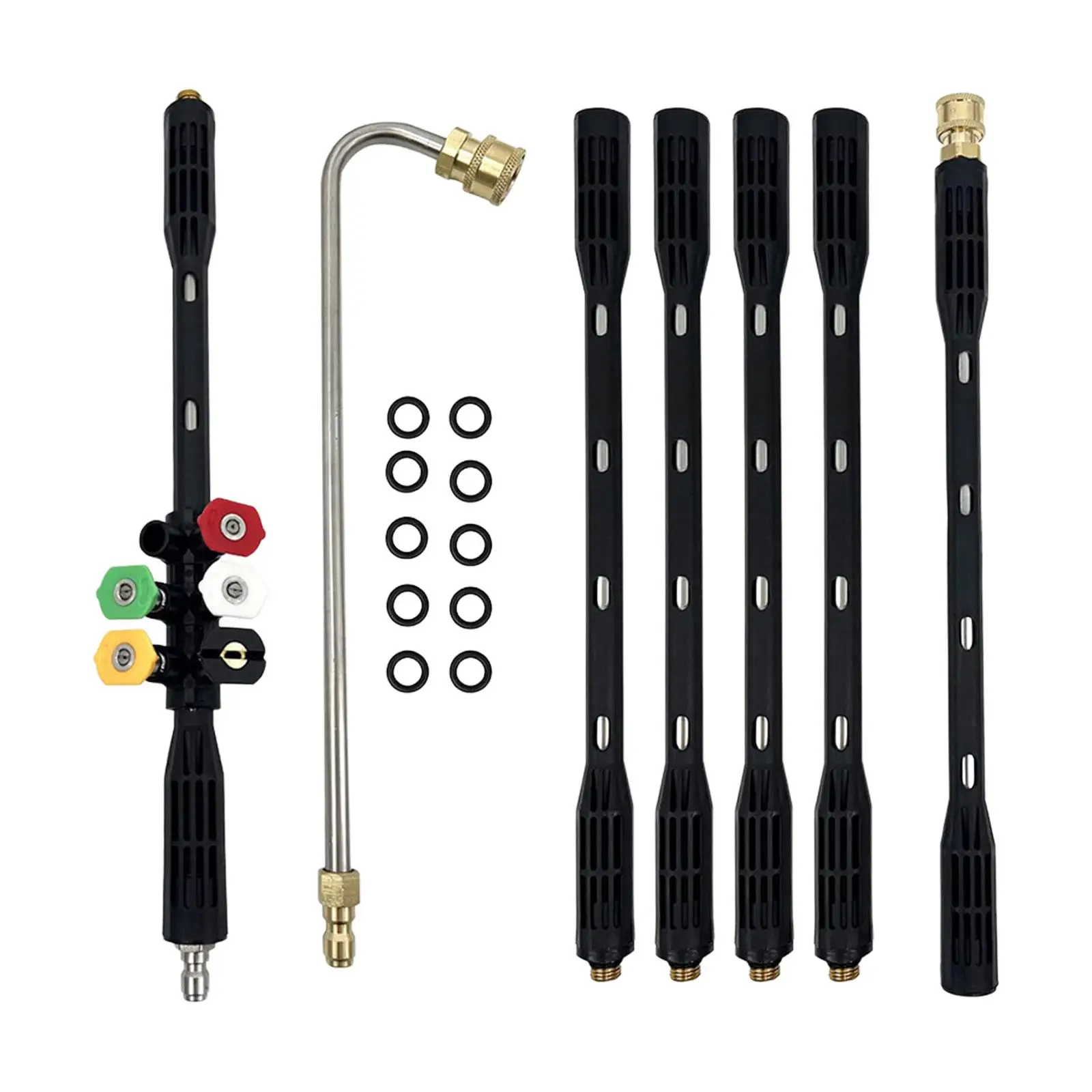 Удлинитель для мойки высокого давления насадка очистителя желобов сменный