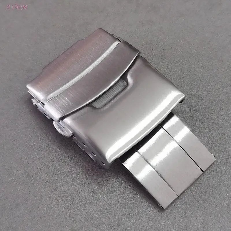 

High Quality Watch Band Soild Buckle for Seiko/Citizen Watch Buckle 18mm 20mm 22mm 24mm Stainless Steel Push Button Diver Clasp