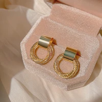 2022 new fashion korean earrings for women exquisite temperament statement earrings girls party jewelry accessories wholesale