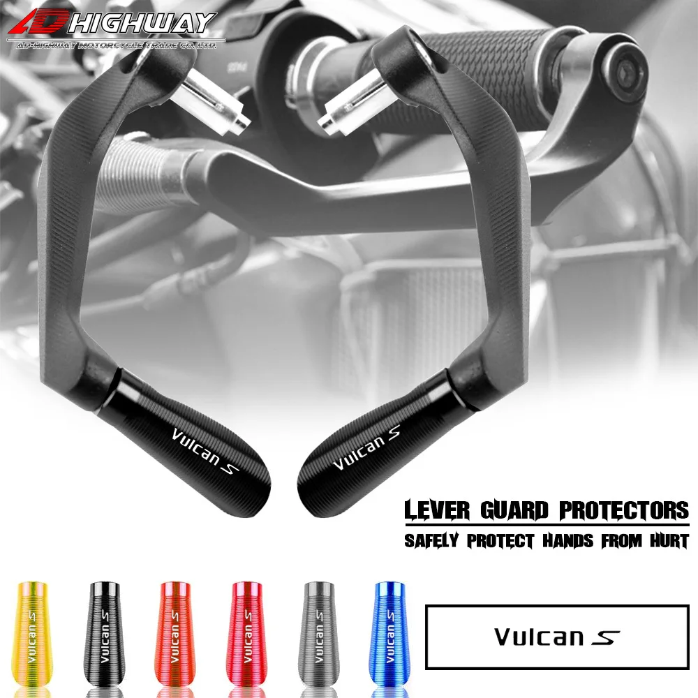 

For KAWASAKI VN 650 VULCAN S VN650 VULCANS Motorcycle 22mm Handlebar Grips Guard Brake Clutch Levers Handle Bar Guard Protector