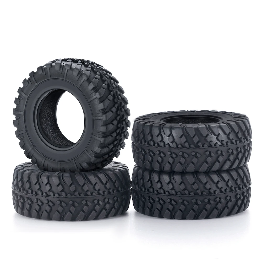 Фото AXSPEED 4 шт. Мягкие Резиновые Колесные шины 38x15 мм шины для 1/18 Kyosho MINI-Z 4x4 Jimny RC Гусеничный автомобиль обновленные детали №4